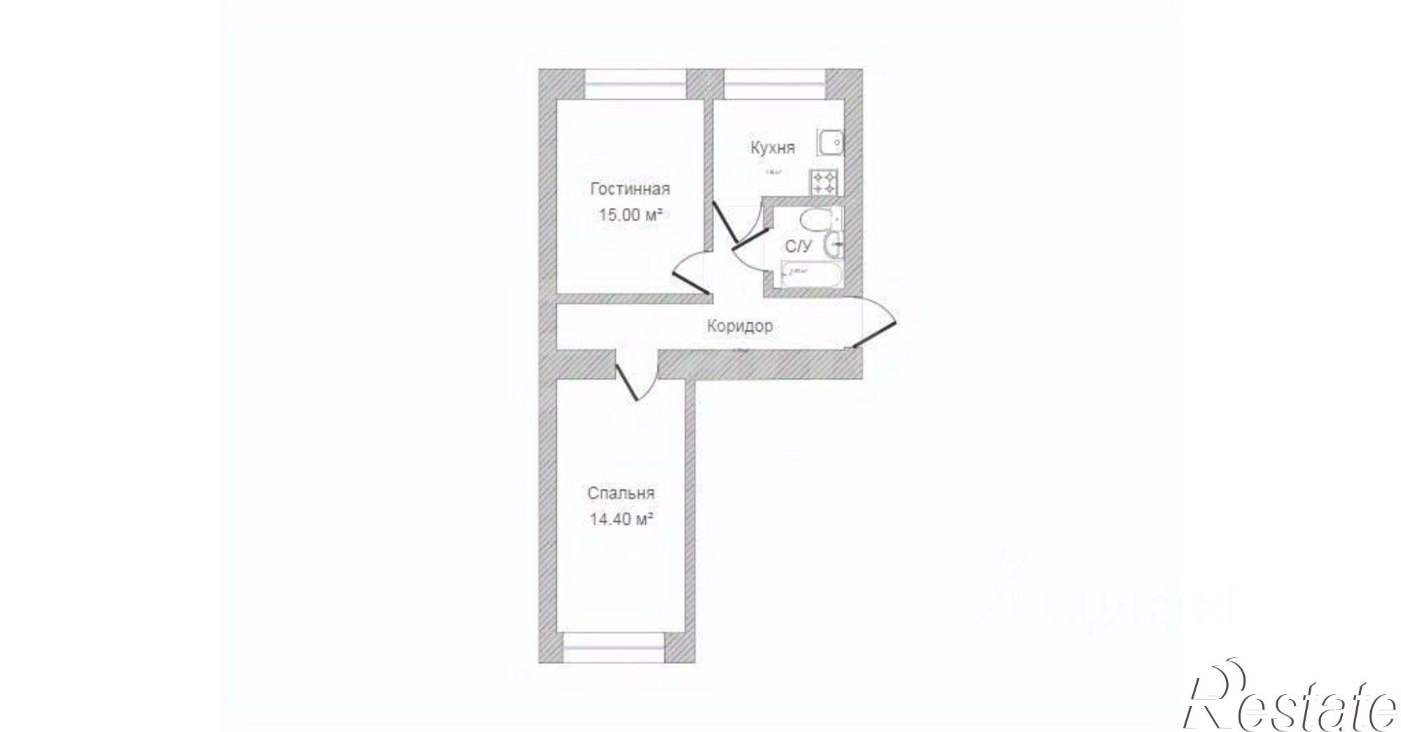 Купить квартиру за 3 700 000 рублей на улица Ивана Крылова, 2Б