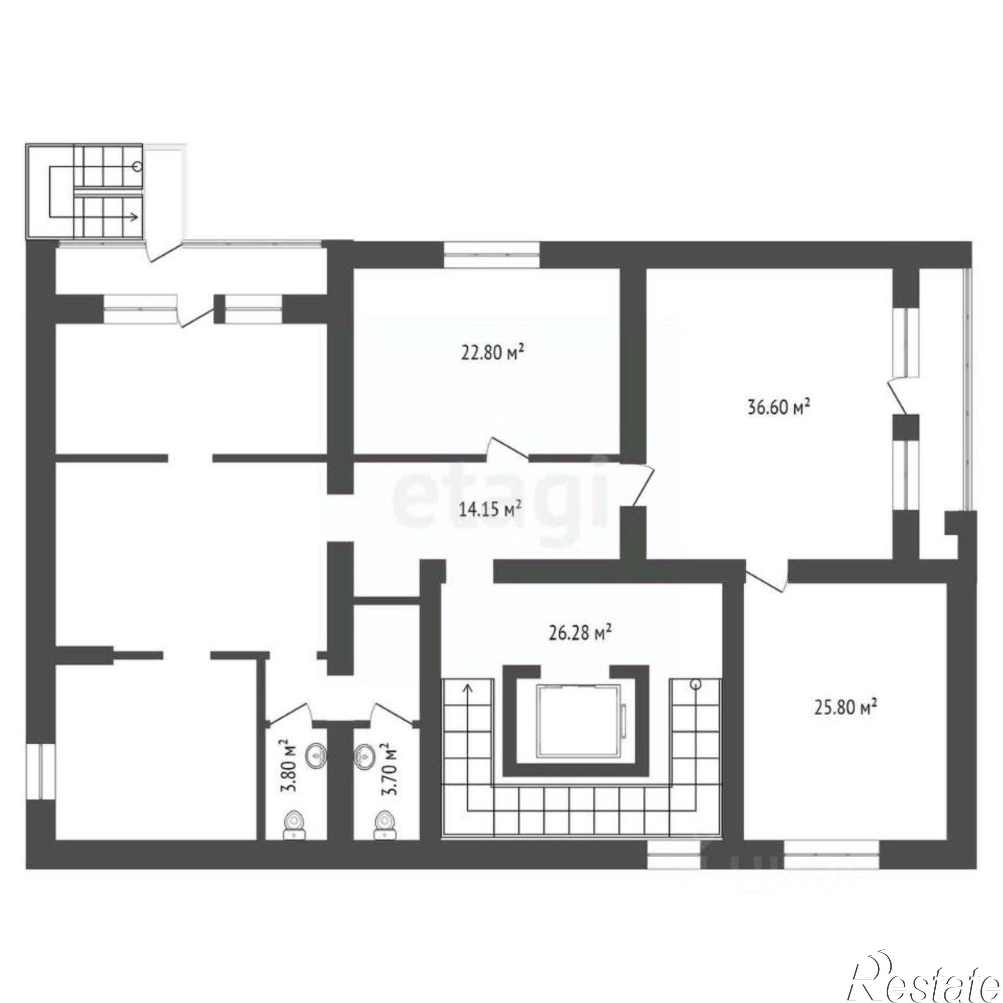 Купить офис, помещение под офис за 16 354 100 рублей на Черниговская улица, 5 к2