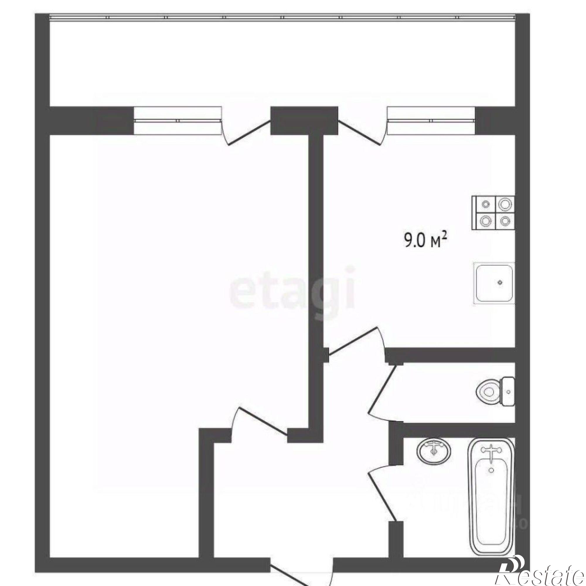 Купить квартиру за 4 150 000 рублей на Червишевский тракт, 35