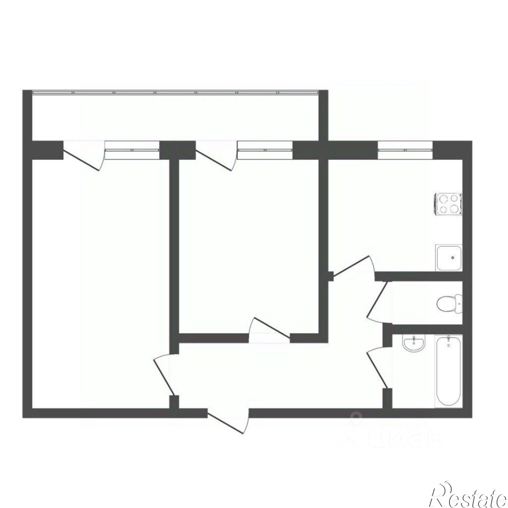 Купить квартиру за 4 800 000 рублей на улица Клары Цеткин, 29