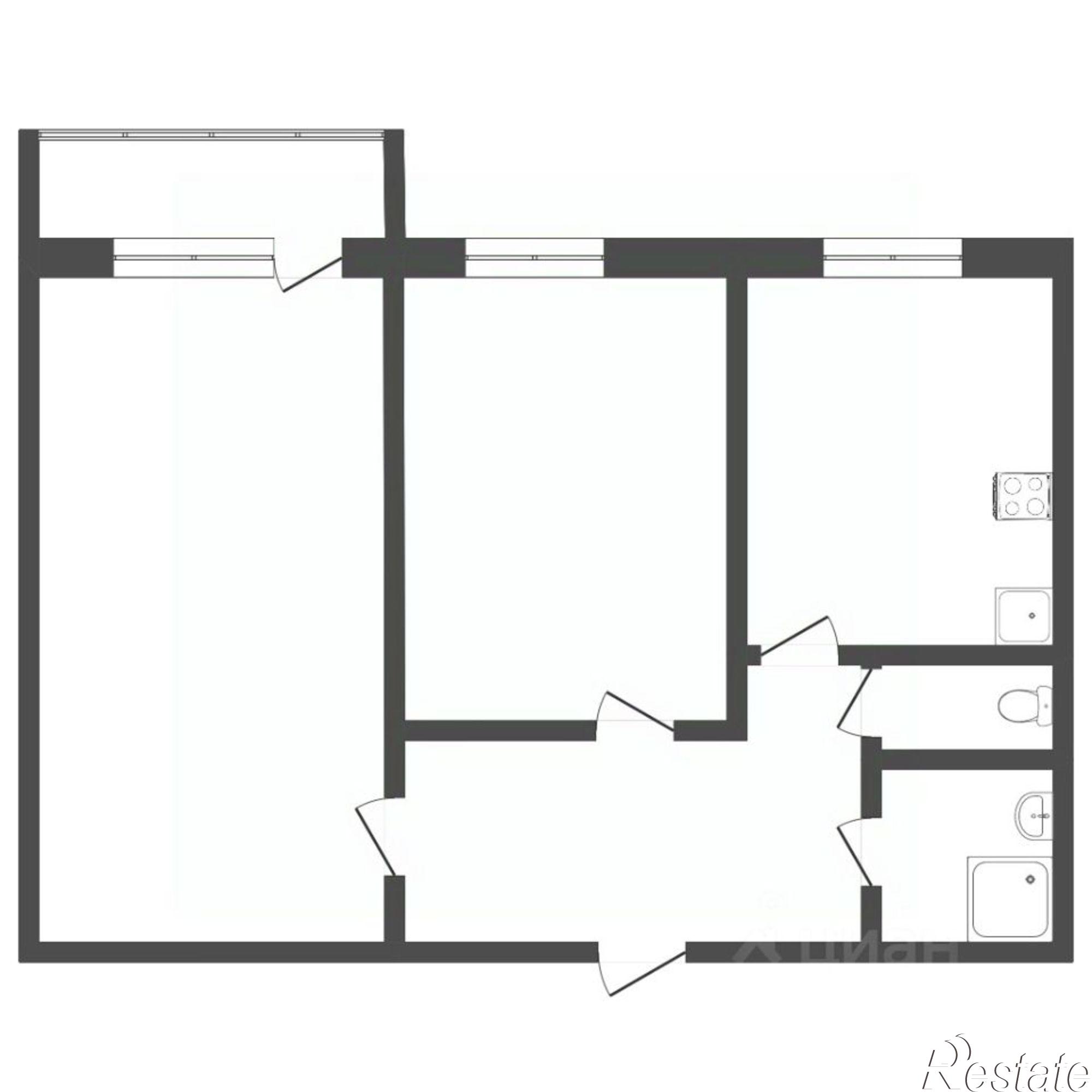 Купить квартиру за 3 900 000 рублей на улица Александра Пушкина, 6