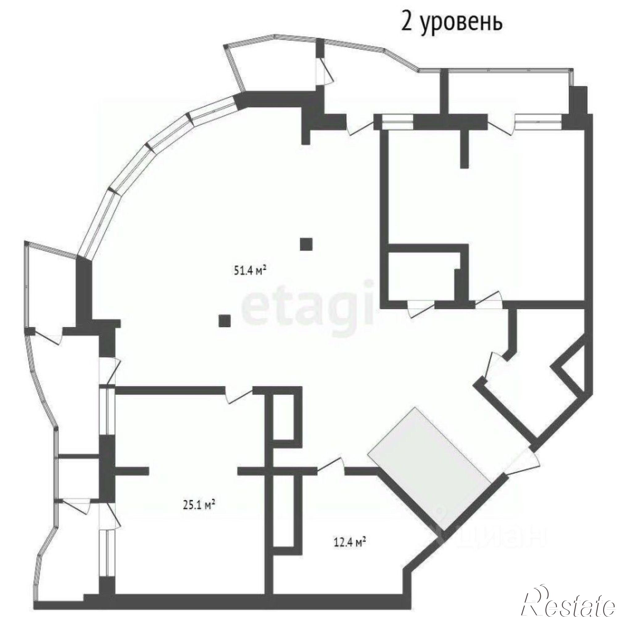 Купить квартиру за 30 000 000 рублей на улица Малыгина, 90