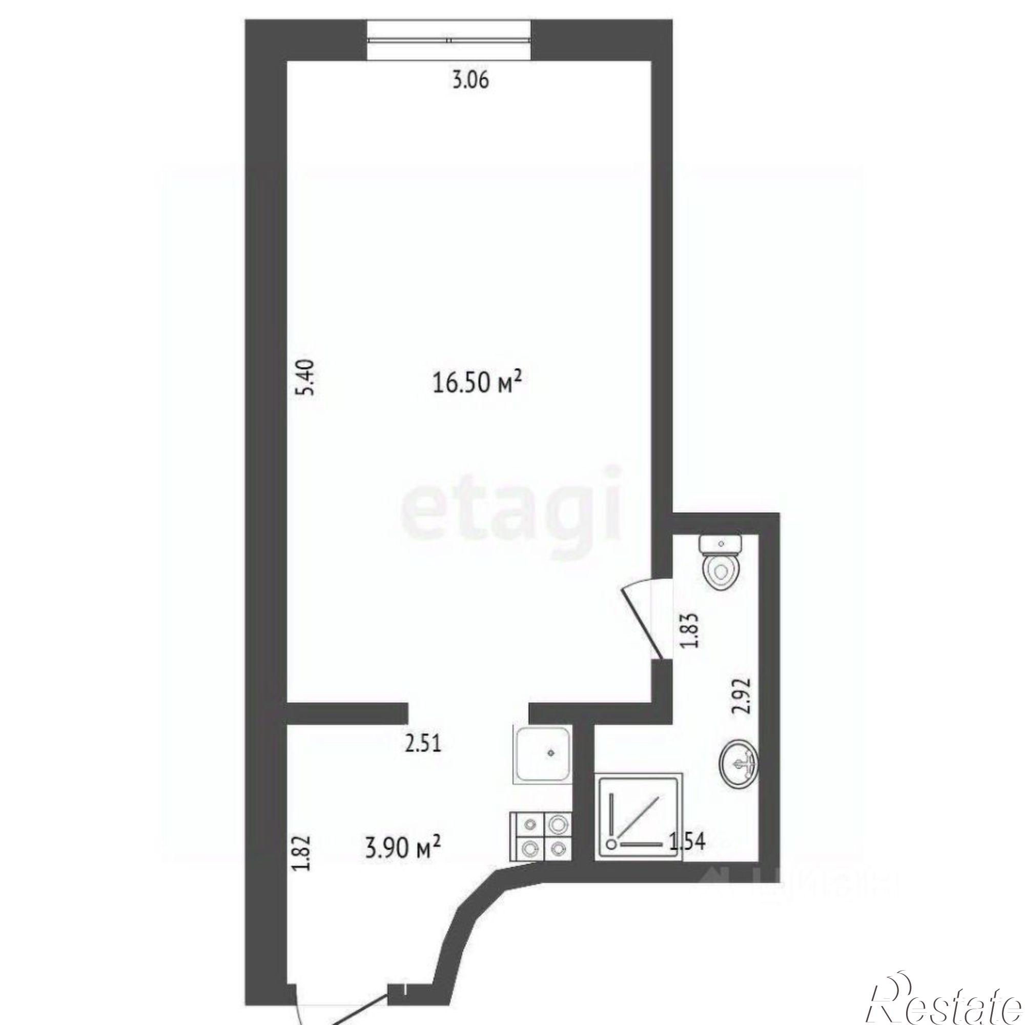 Купить квартиру за 3 000 000 рублей на улица 50 лет Октября, 63А