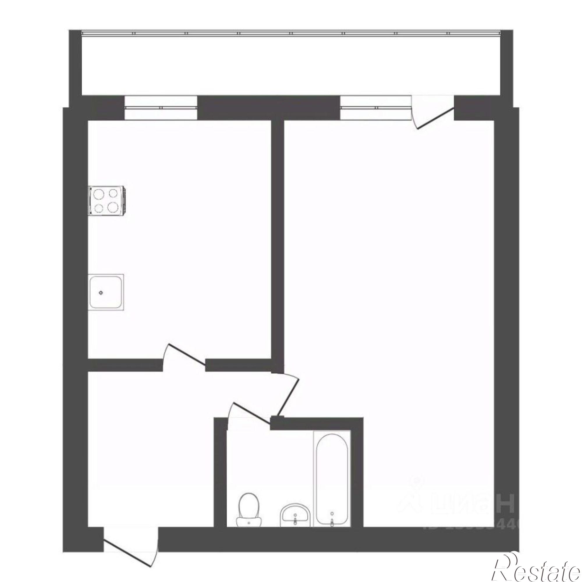 Купить квартиру за 3 699 000 рублей на улица Новосёлов, 12 к3