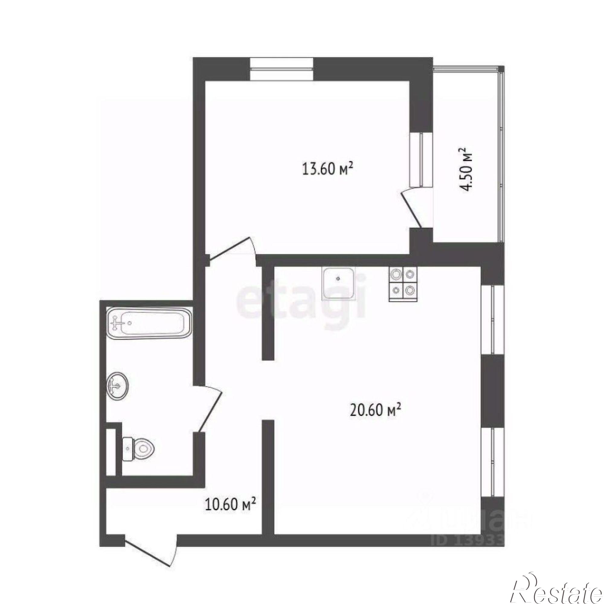 Купить квартиру за 6 300 000 рублей на улица Бориса Житкова, 5 к1