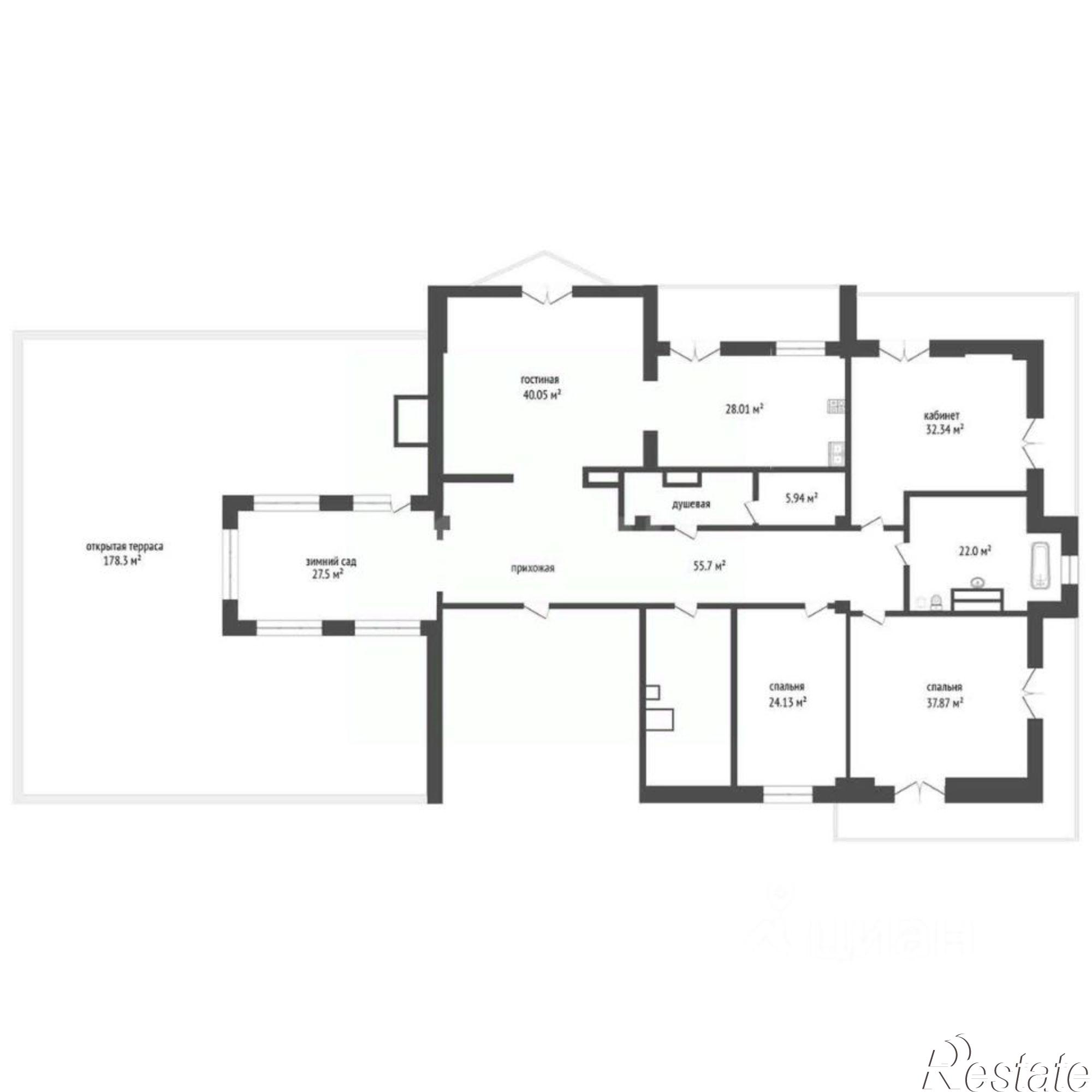 Купить квартиру за 69 800 000 рублей на Фабричная улица, 9/2