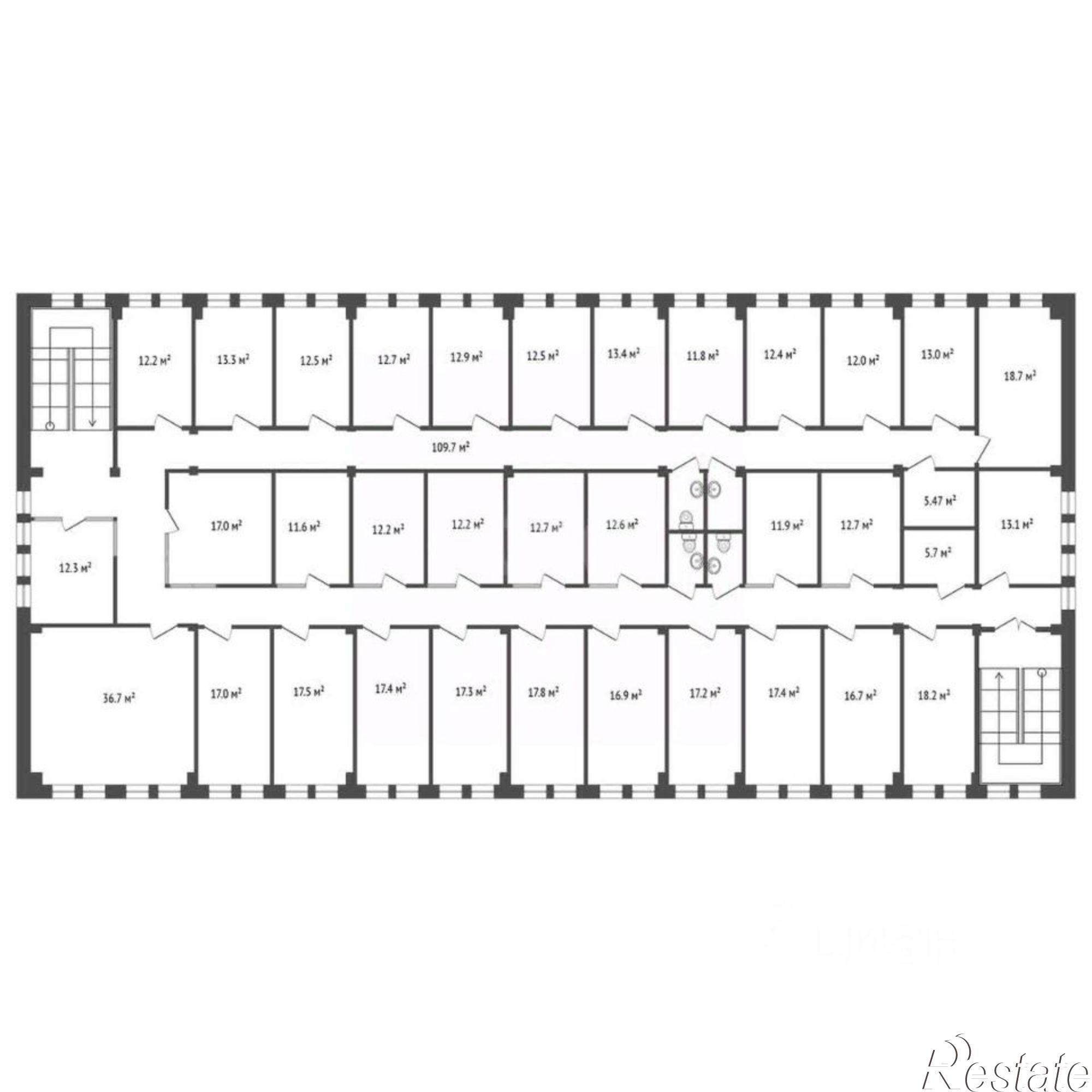 Купить офис, помещение под офис за 1 584 000 рублей на улица Чекистов, 38