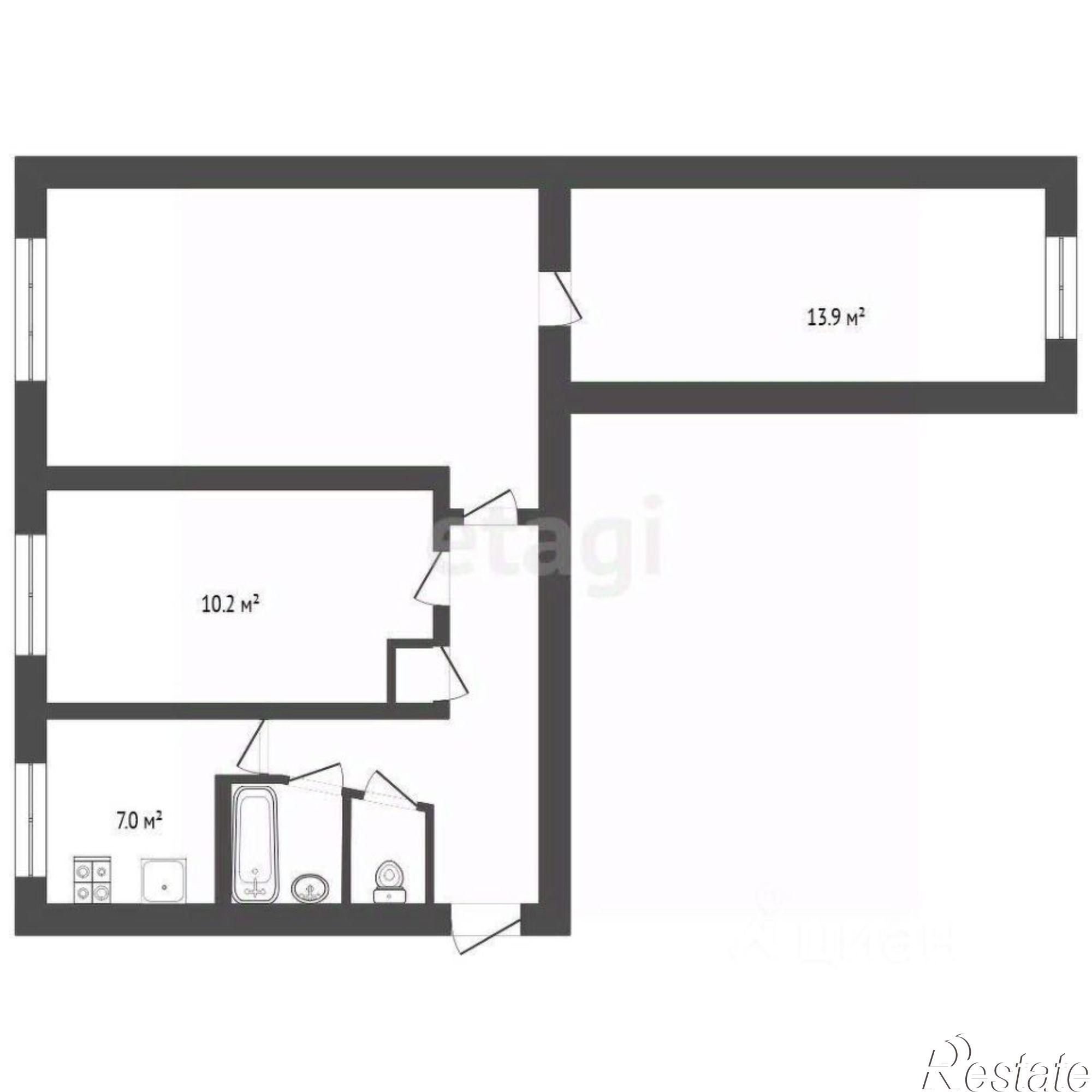 Купить квартиру за 6 600 000 рублей на проезд Геологоразведчиков, 38