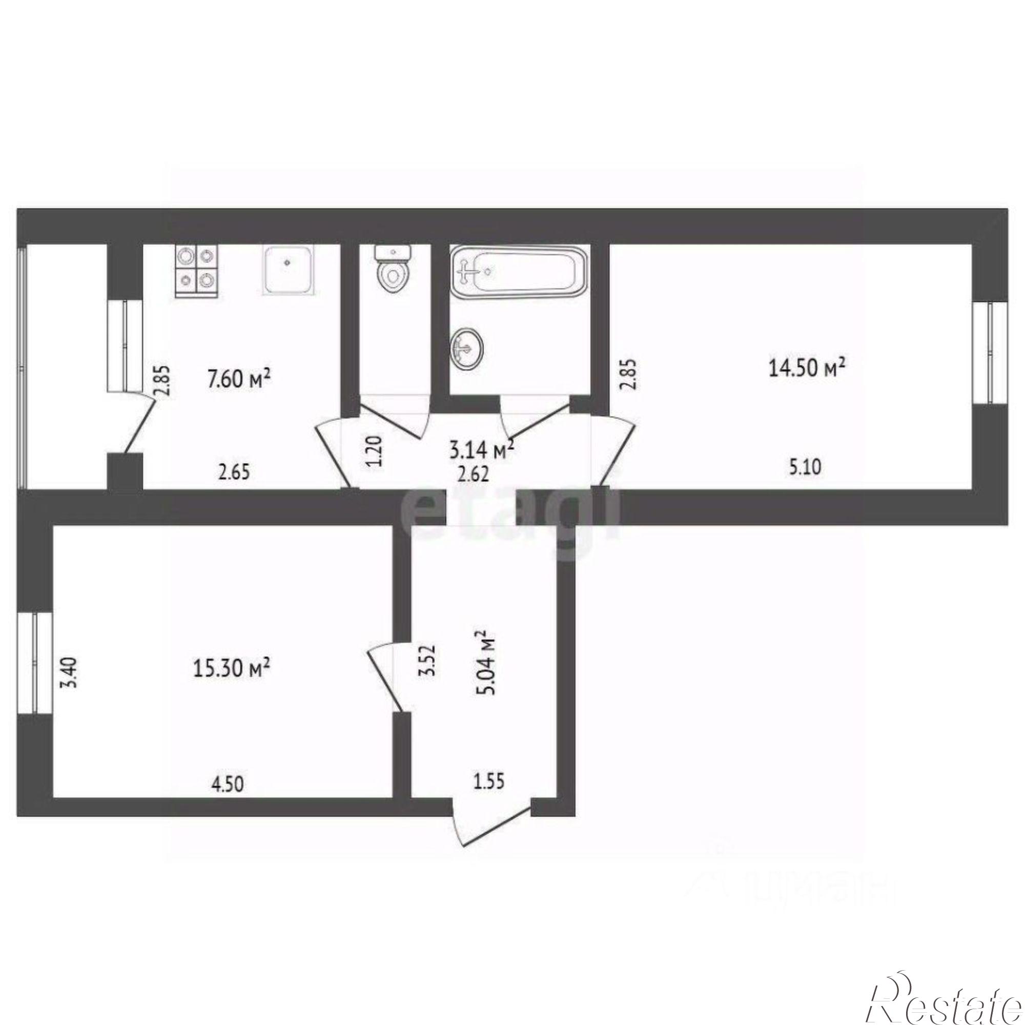 Купить квартиру за 4 000 000 рублей на улица Шишкова, 82А