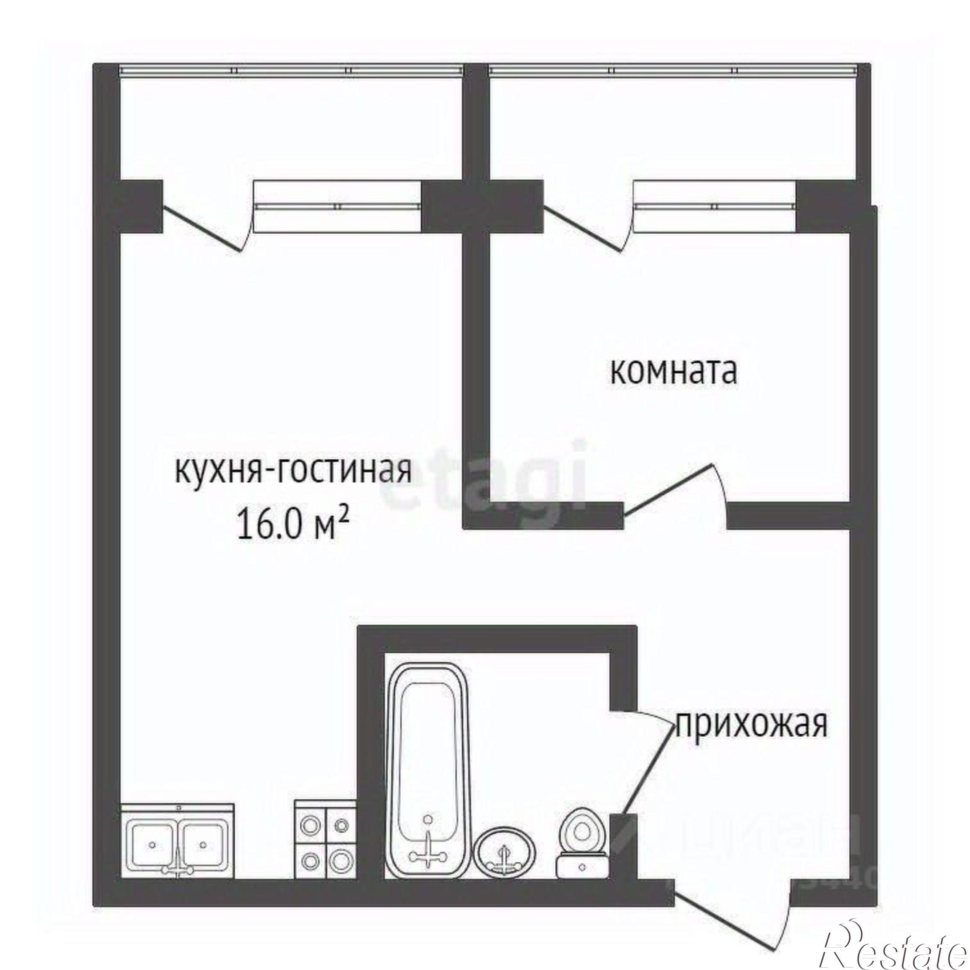 Купить квартиру за 3 000 000 рублей на Ямская улица, 98В