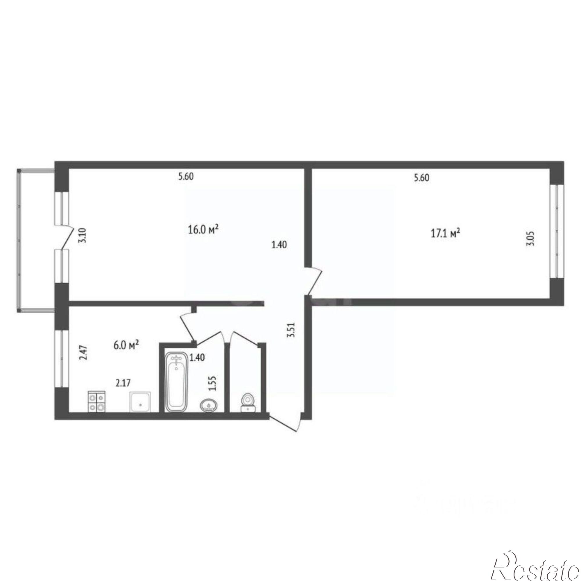 Купить квартиру за 4 000 000 рублей на Червишевский тракт, 80