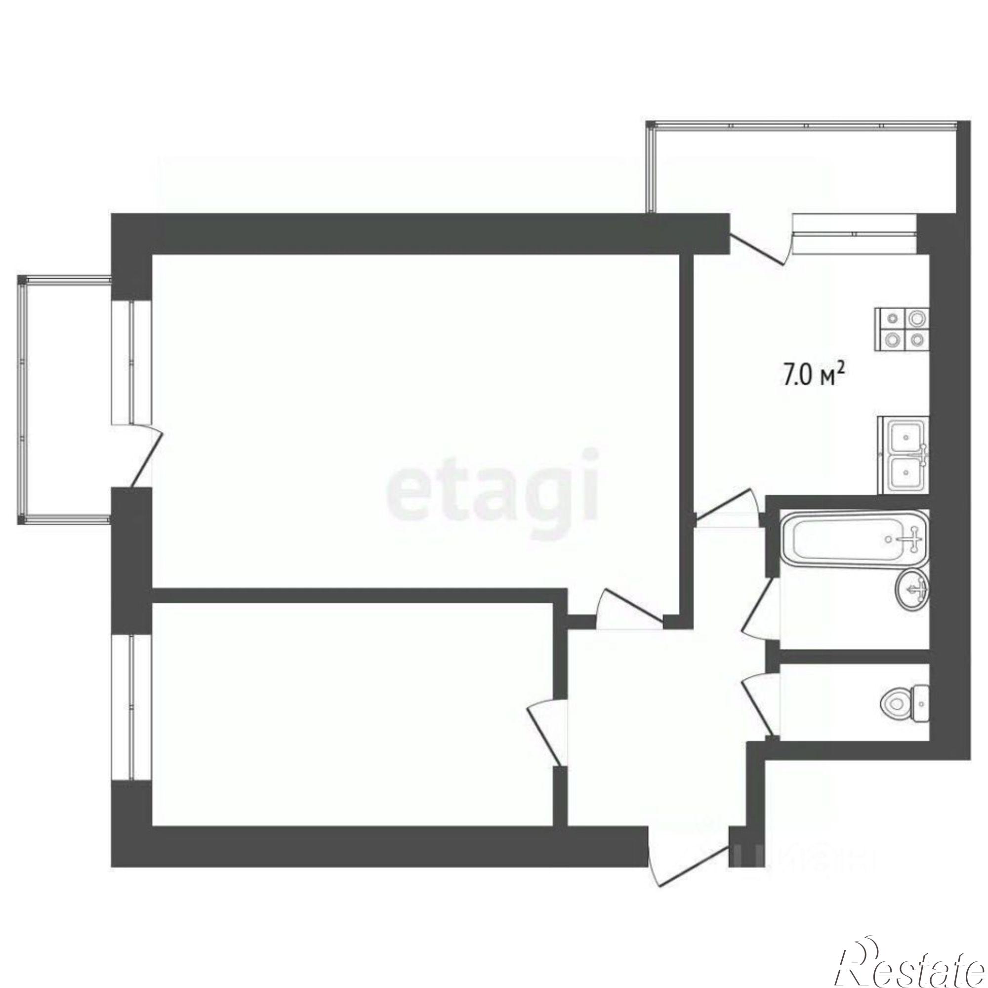 Купить квартиру за 3 980 000 рублей на Московский тракт, 16А
