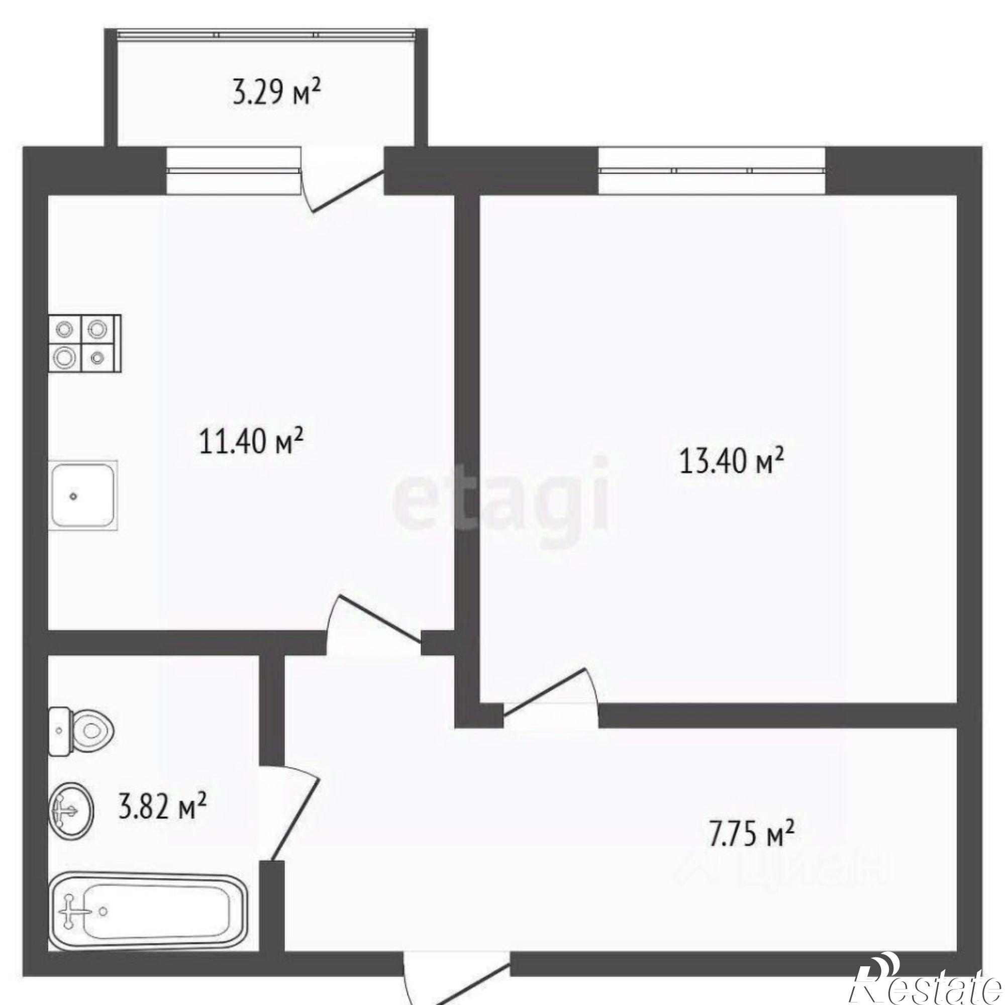 Купить квартиру за 4 850 000 рублей на Ставропольская улица, 97 к4