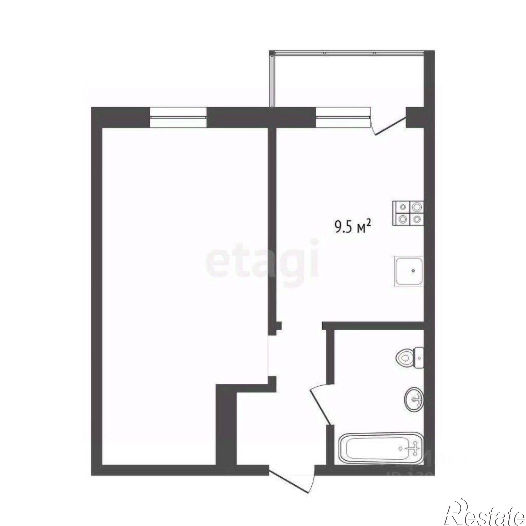 Купить квартиру за 5 050 000 рублей на улица Героев Сталинградской битвы, 5