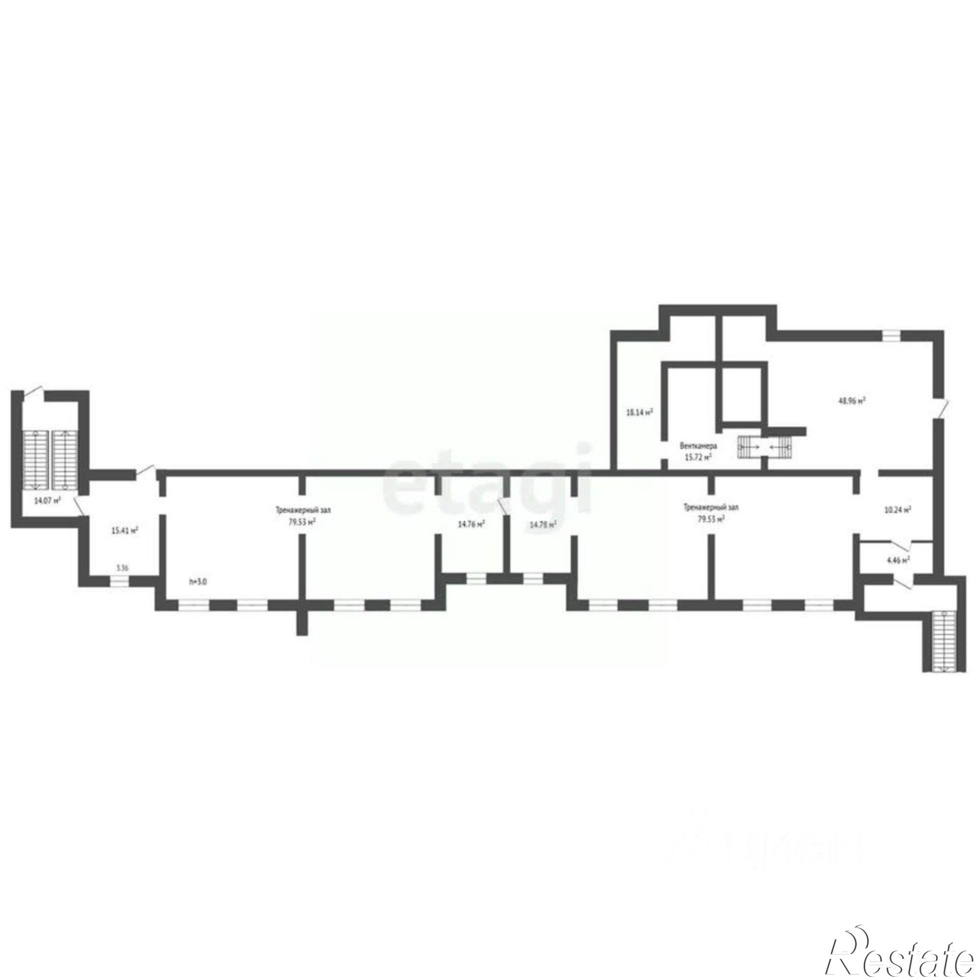 Купить офис, помещение под офис за 5 787 090 рублей на Газопромысловая улица, 5