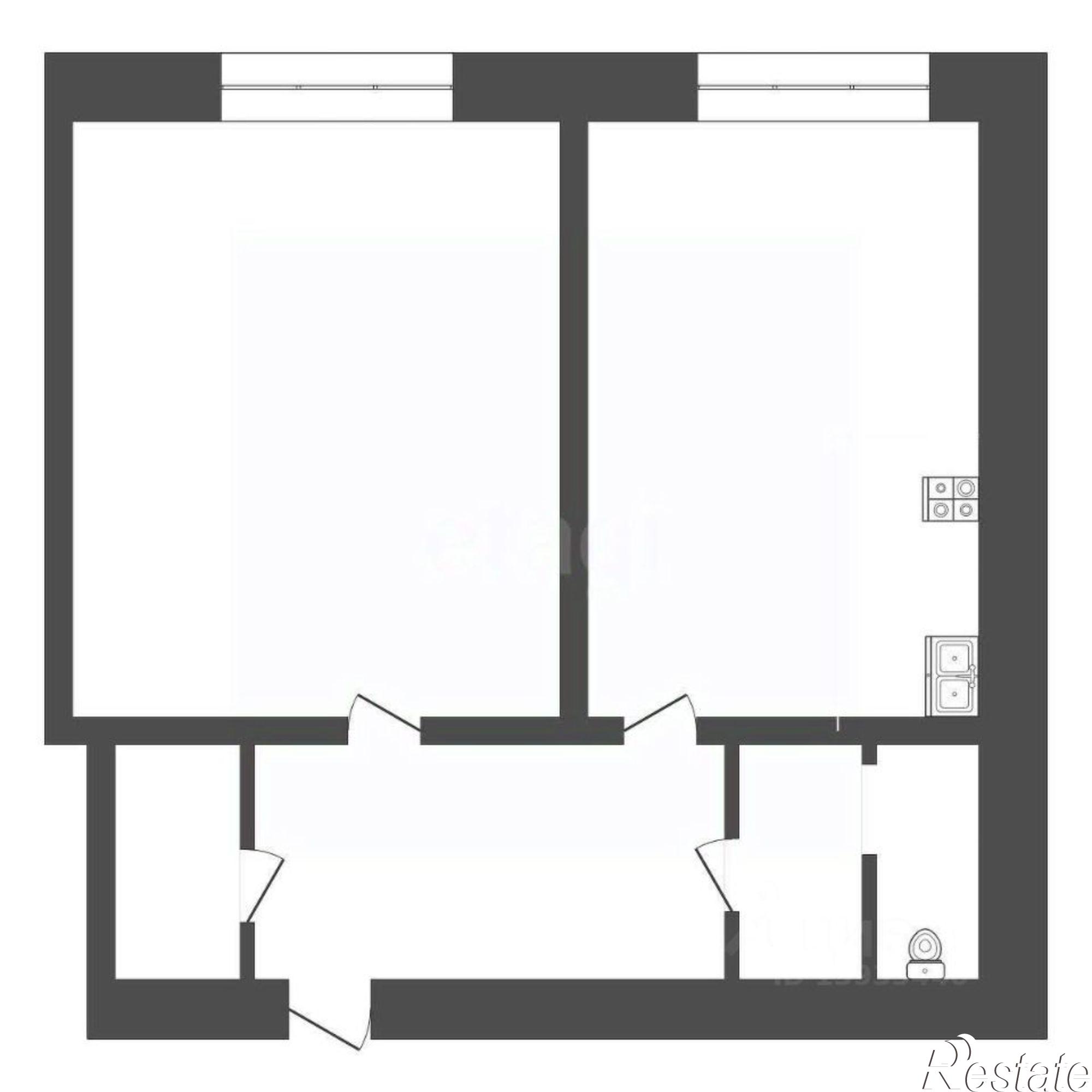 Купить квартиру за 2 700 000 рублей на улица Республики, 233