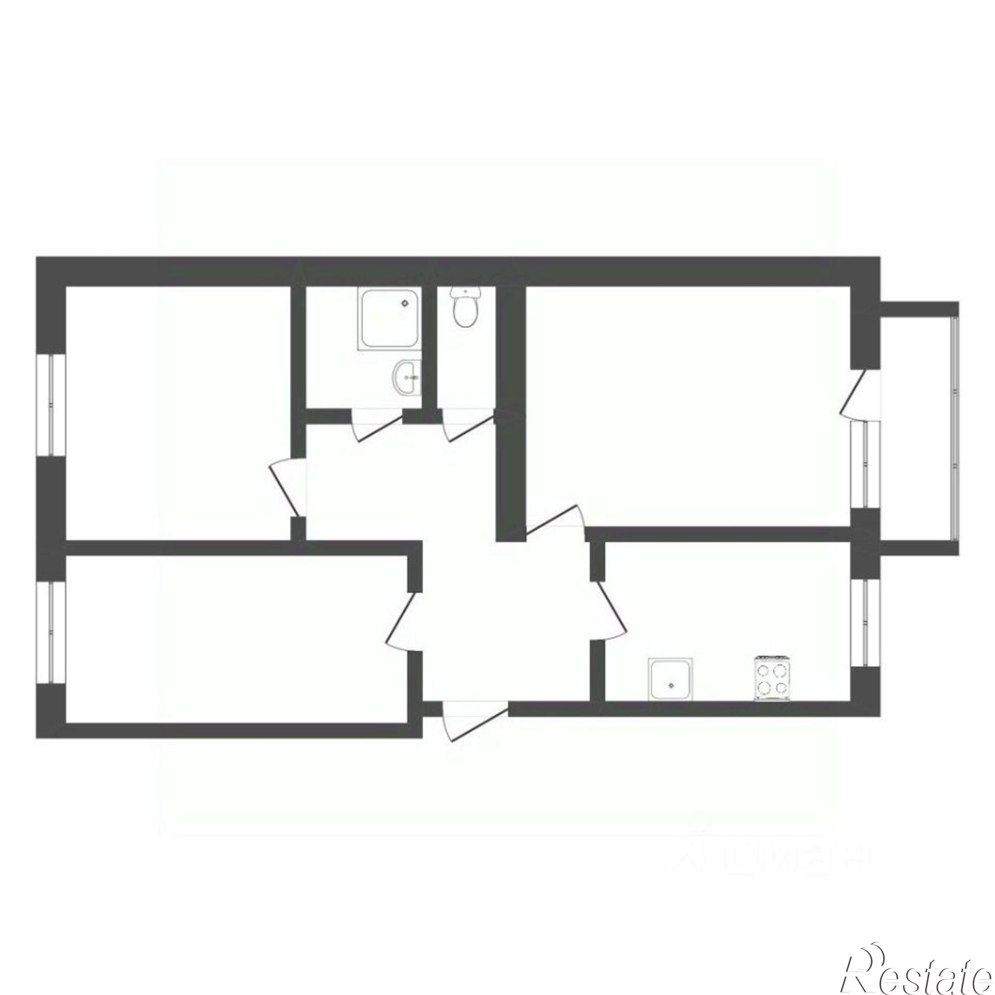 Купить квартиру за 5 300 000 рублей на улица Мельникайте, 50Б