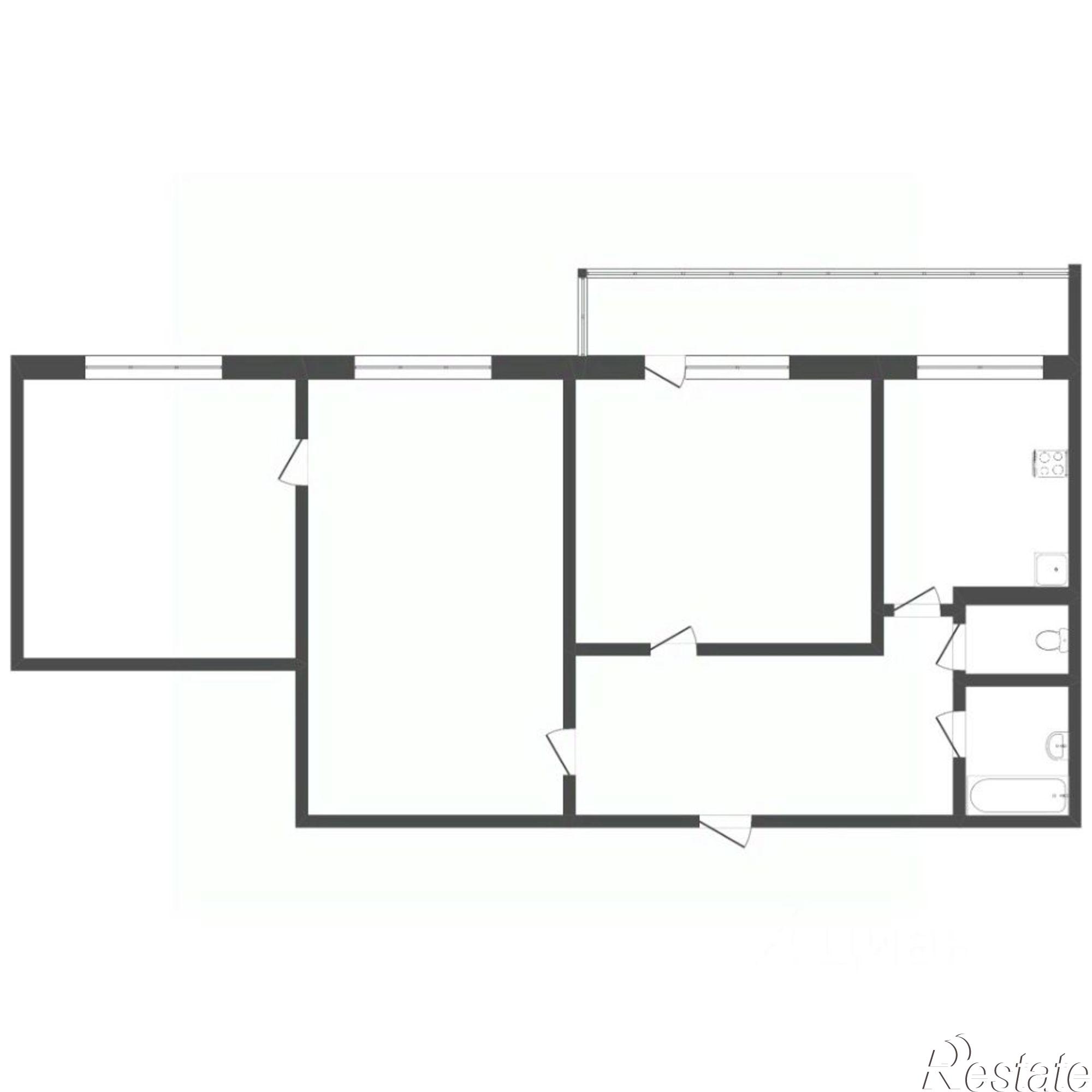Купить квартиру за 5 500 000 рублей на улица 30 лет Победы, 79А