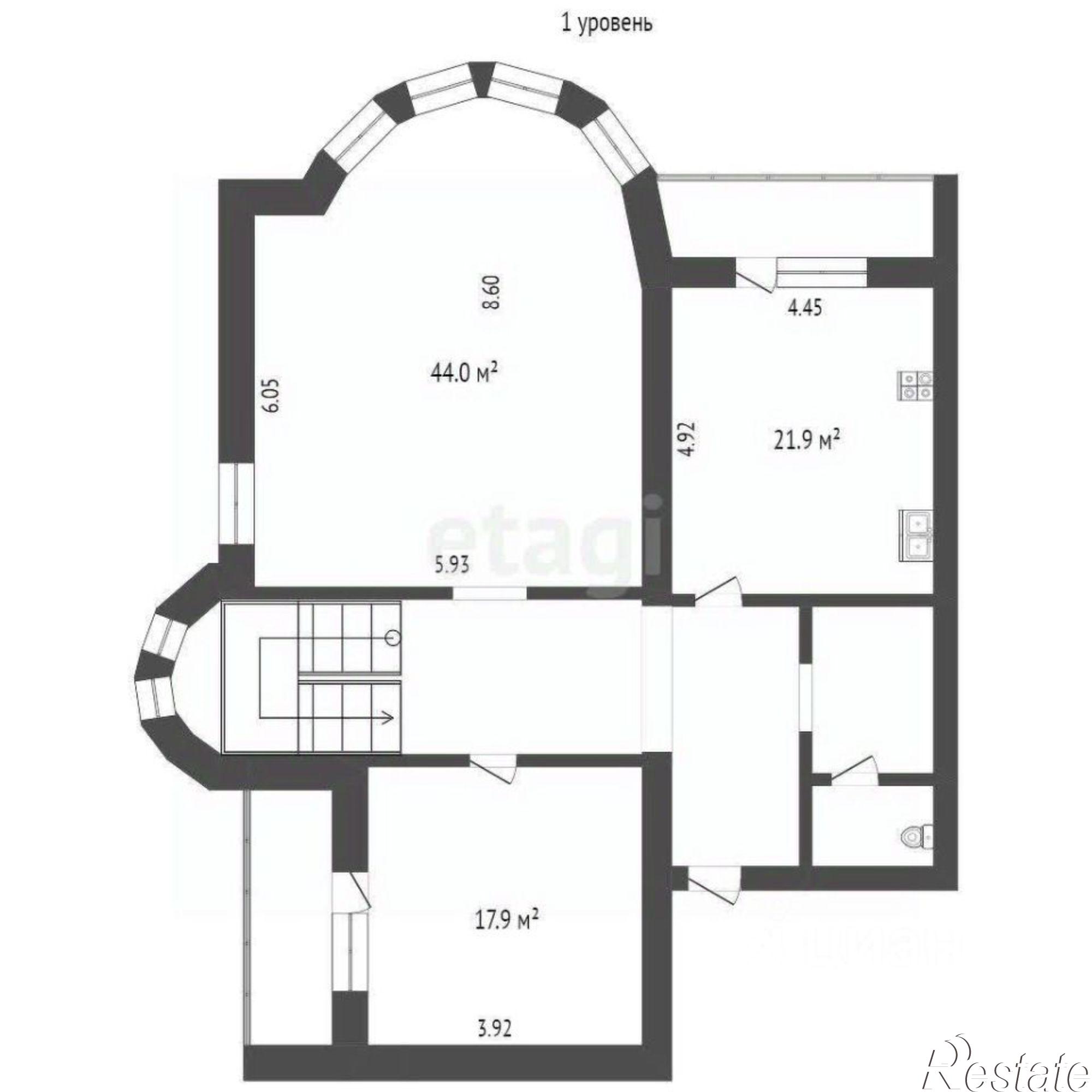Купить квартиру за 18 500 000 рублей на Елецкая улица, 3