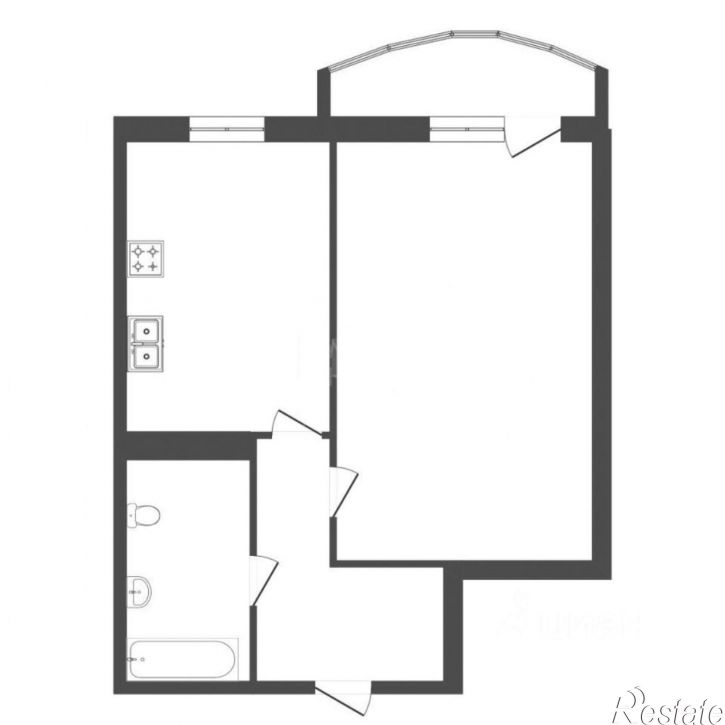 1-комн квартира Измайловская улица, 5,  д. 5