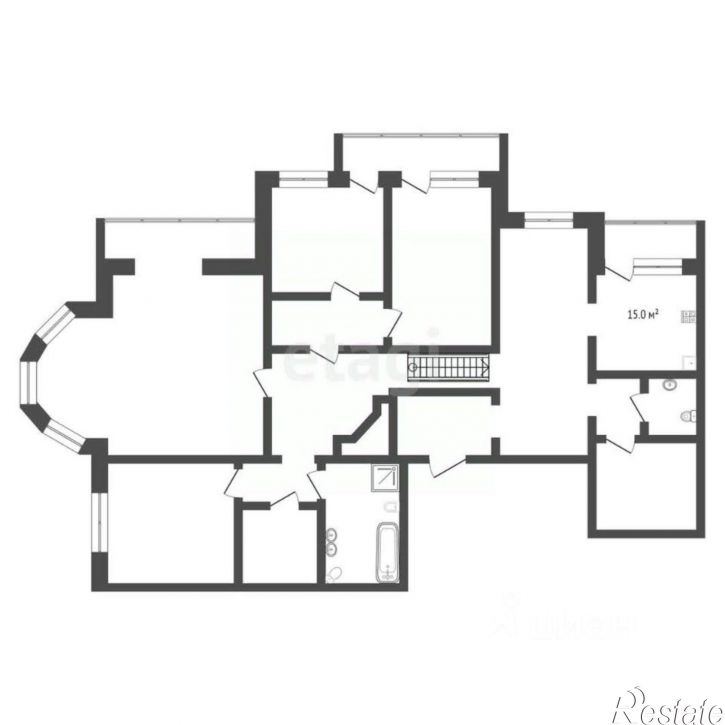 5-комн квартира Новосибирская улица, 50,  д. 50