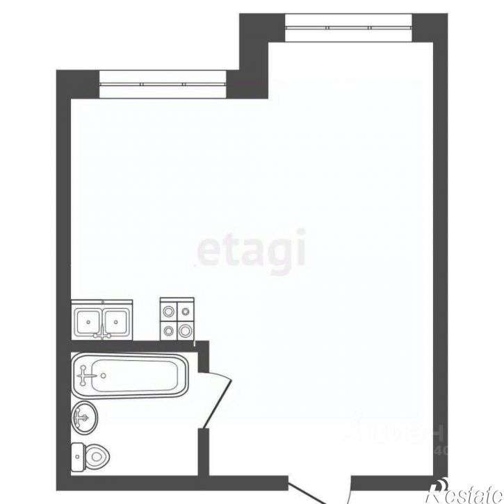 1-комн квартира улица Избышева, 6,  д. 6