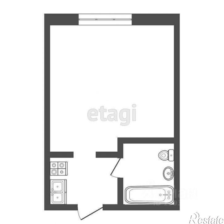 1-комн квартира улица Беляева, 23,  д. 23