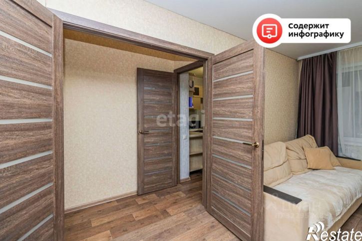 1-комн квартира Севастопольская улица, 35,  д. 35