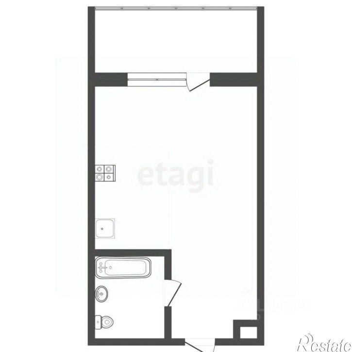 1-комн квартира улица Республики, 239,  д. 239