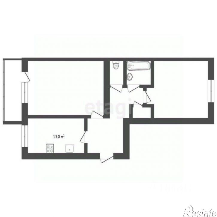 3-комн квартира улица Ватутина, 28,  д. 28