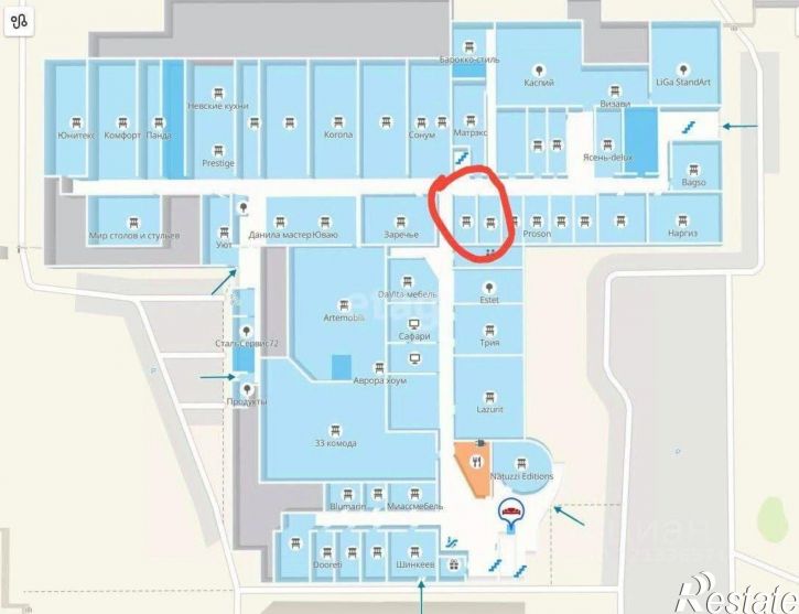 Торговое помещение Кишинёвская улица