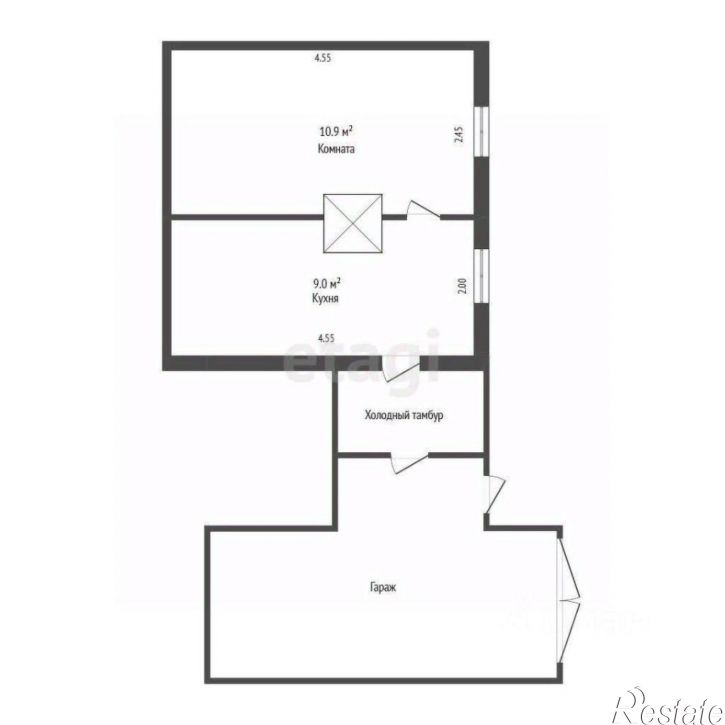 1-комн квартира городской округ Тюмень