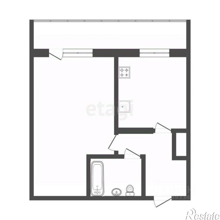 1-комн квартира Метелёвская улица, 7,  д. 7