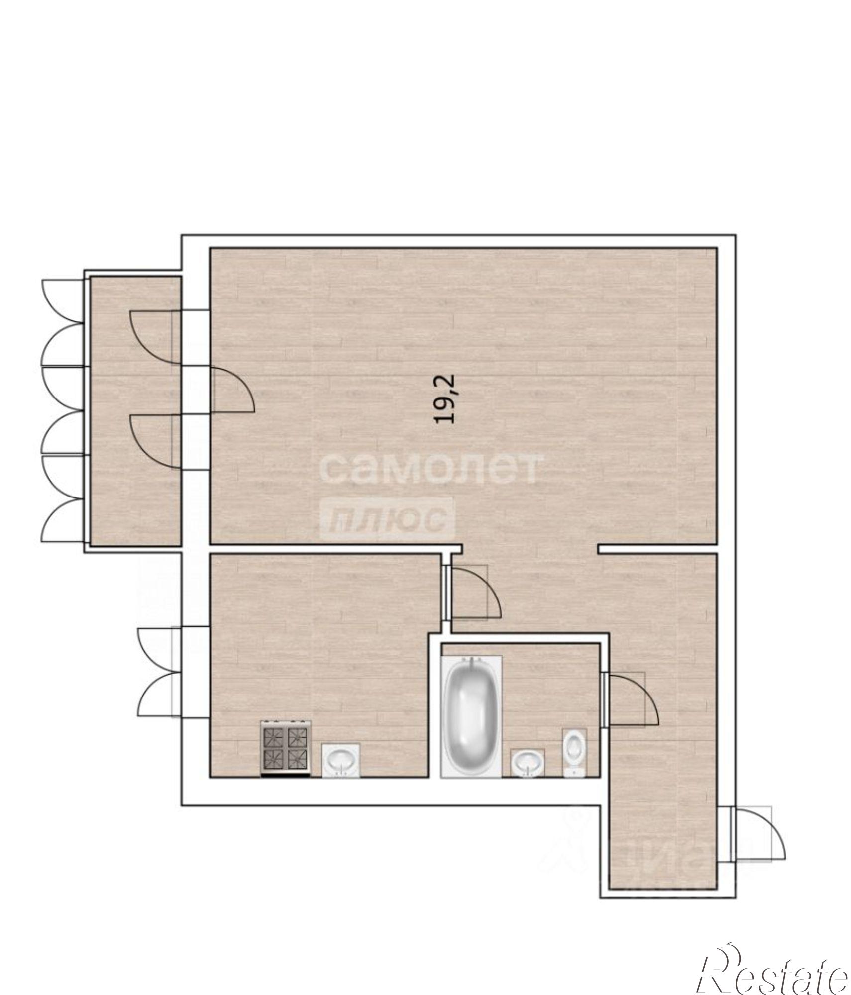 Купить квартиру за 3 700 000 рублей на улица Урицкого, 44
