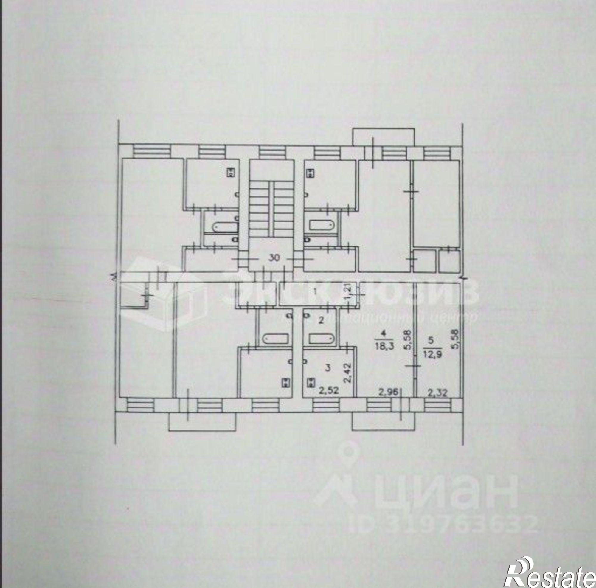 Купить квартиру за 3 800 000 рублей на улица Республики, 187