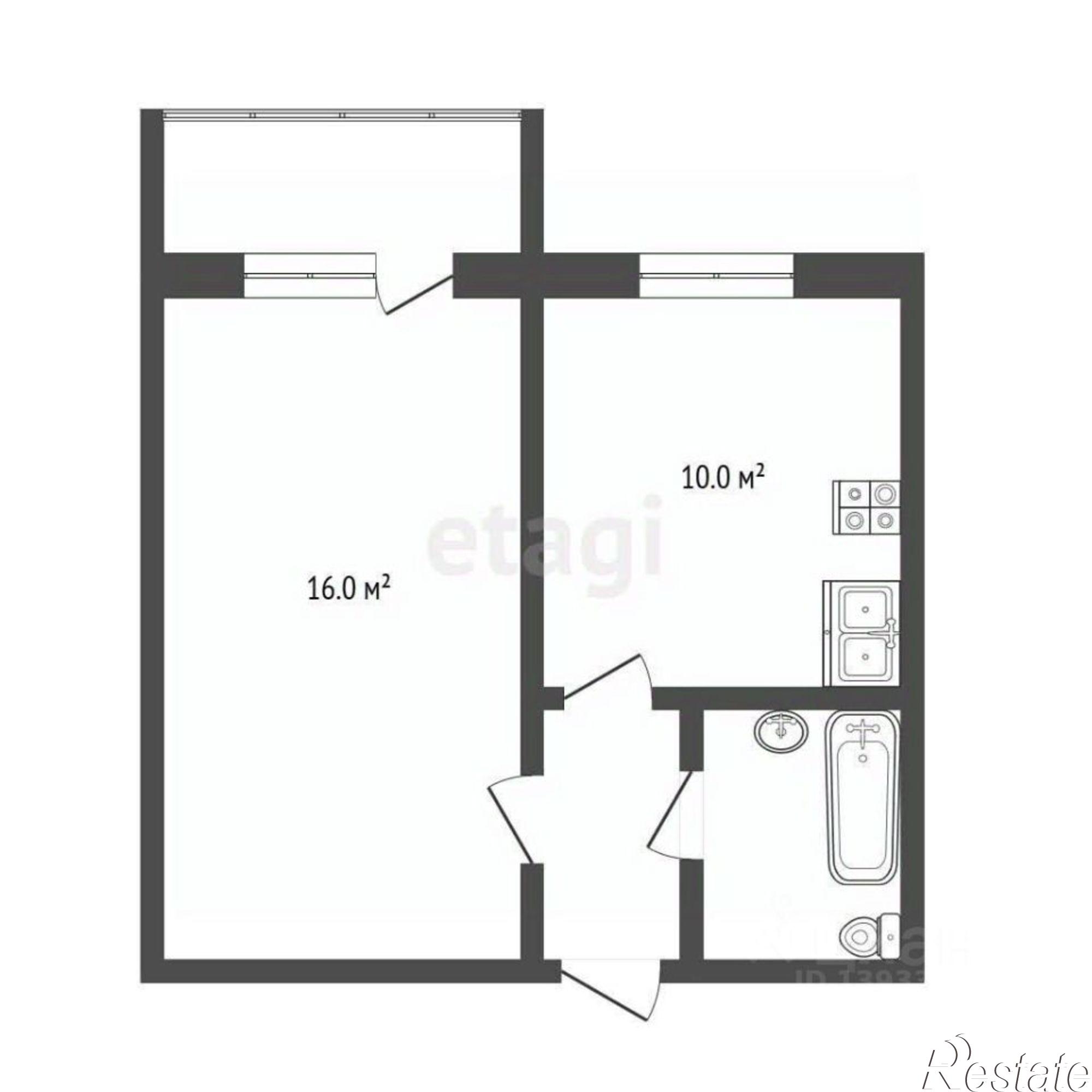 Купить квартиру за 3 700 000 рублей на Таймырская улица, 70