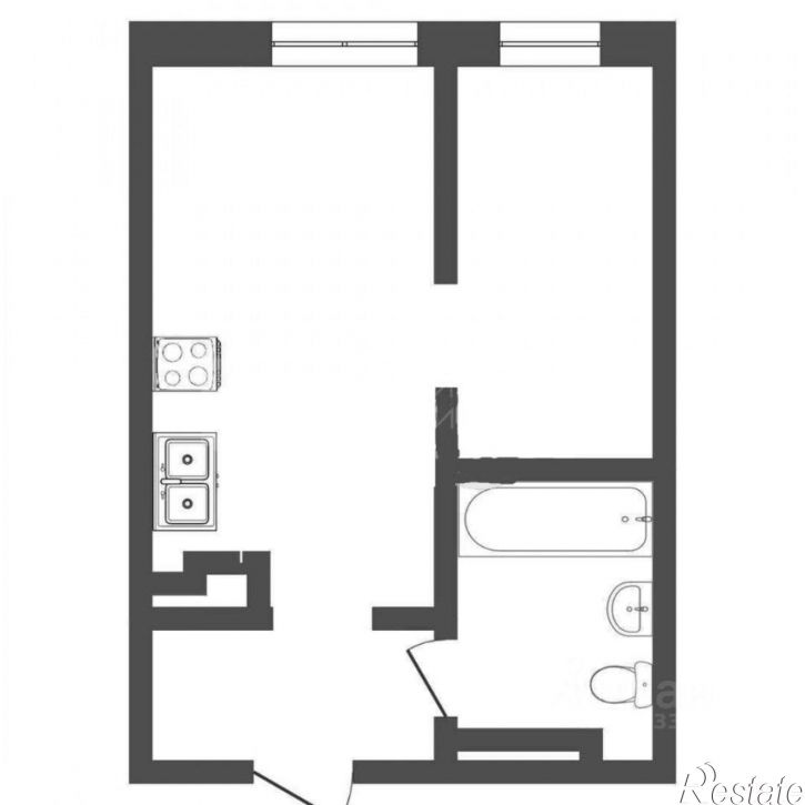 1-комн квартира Ставропольская улица, 160,  д. 160