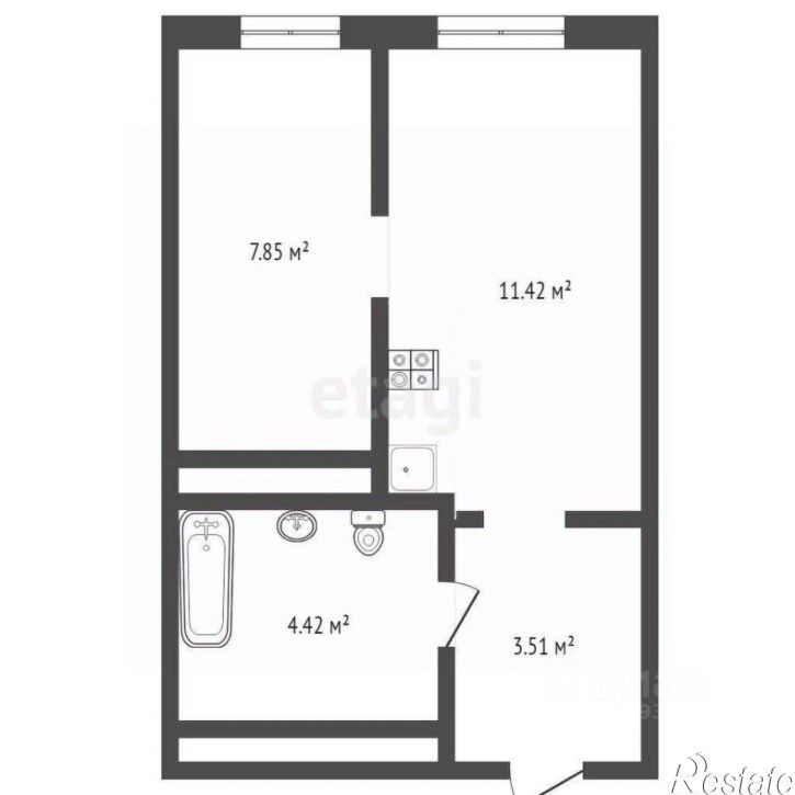 1-комн квартира Ставропольская улица, 160,  д. 160