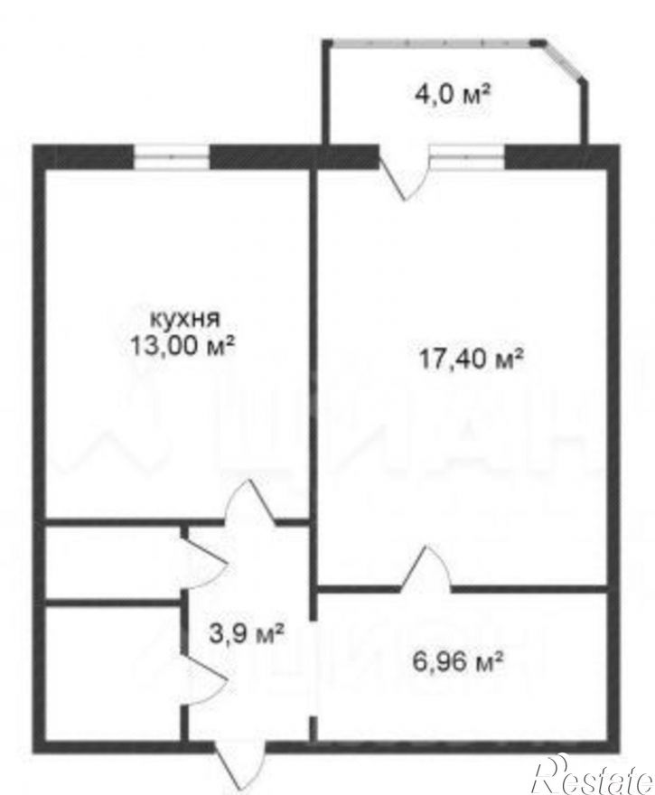 1-комн квартира Широтная улица, 136/5,  д. 136/5
