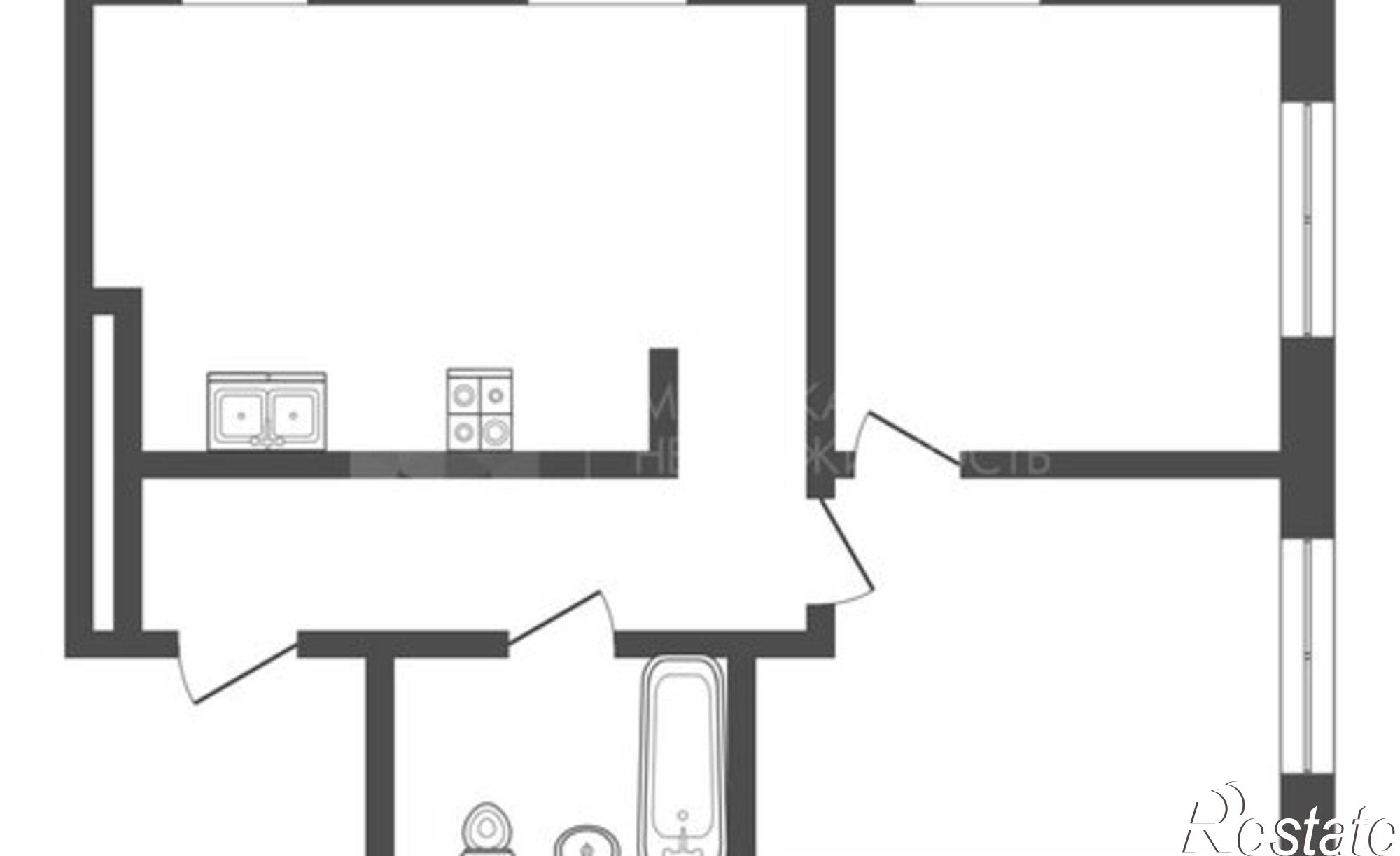 Купить квартиру за 9 000 000 рублей на улица Братьев Бондаревых, 5