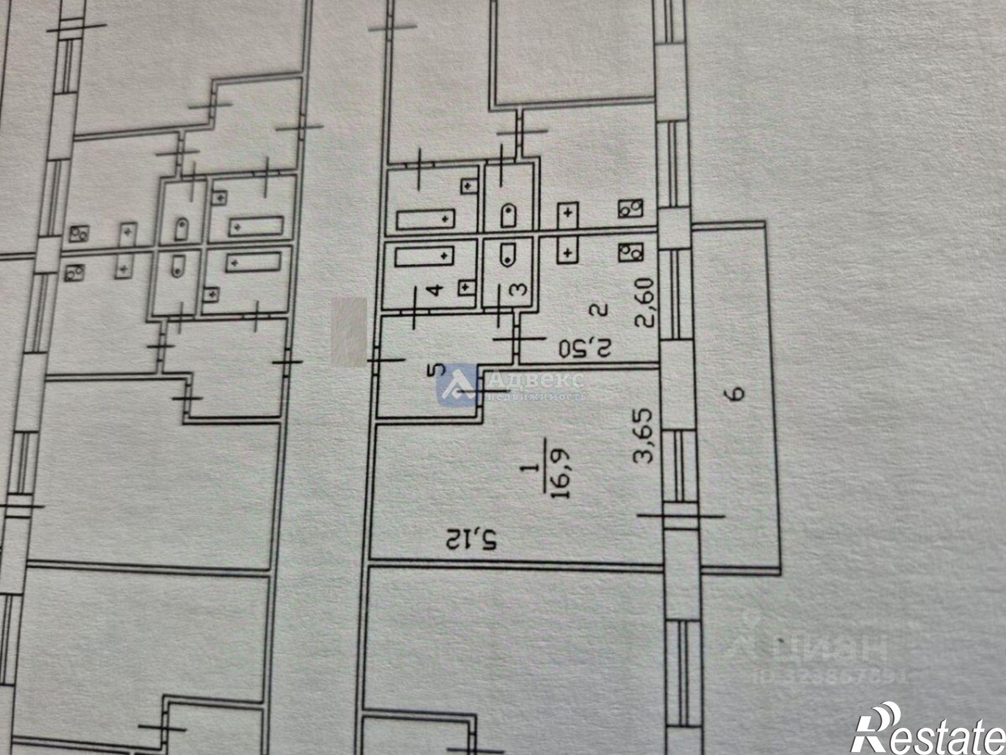 Купить квартиру за 2 800 000 рублей на Одесская улица, 18А