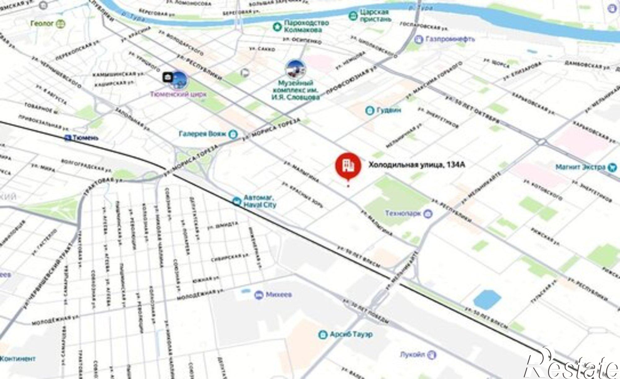 Купить квартиру за 3 750 000 рублей на Холодильная улица, 134А