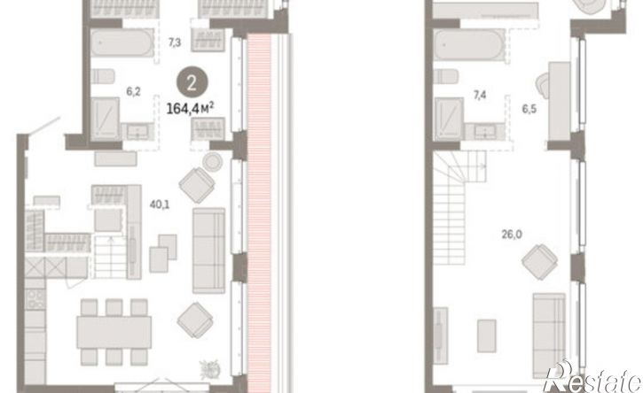 2-комн квартира в новом доме Минская улица, 92 к2,  д. 92 к2