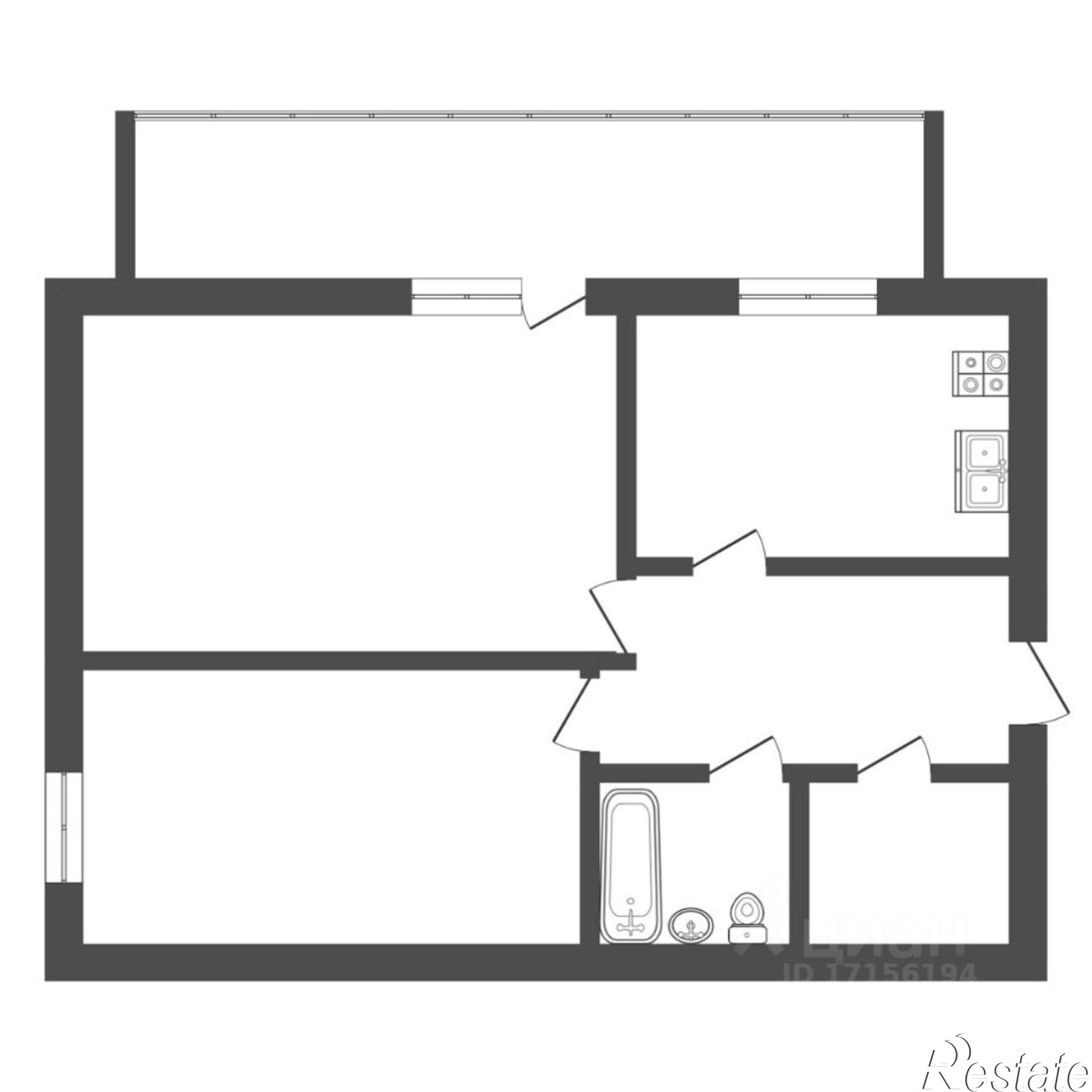 Купить квартиру за 4 700 000 рублей на Червишевский тракт, 33