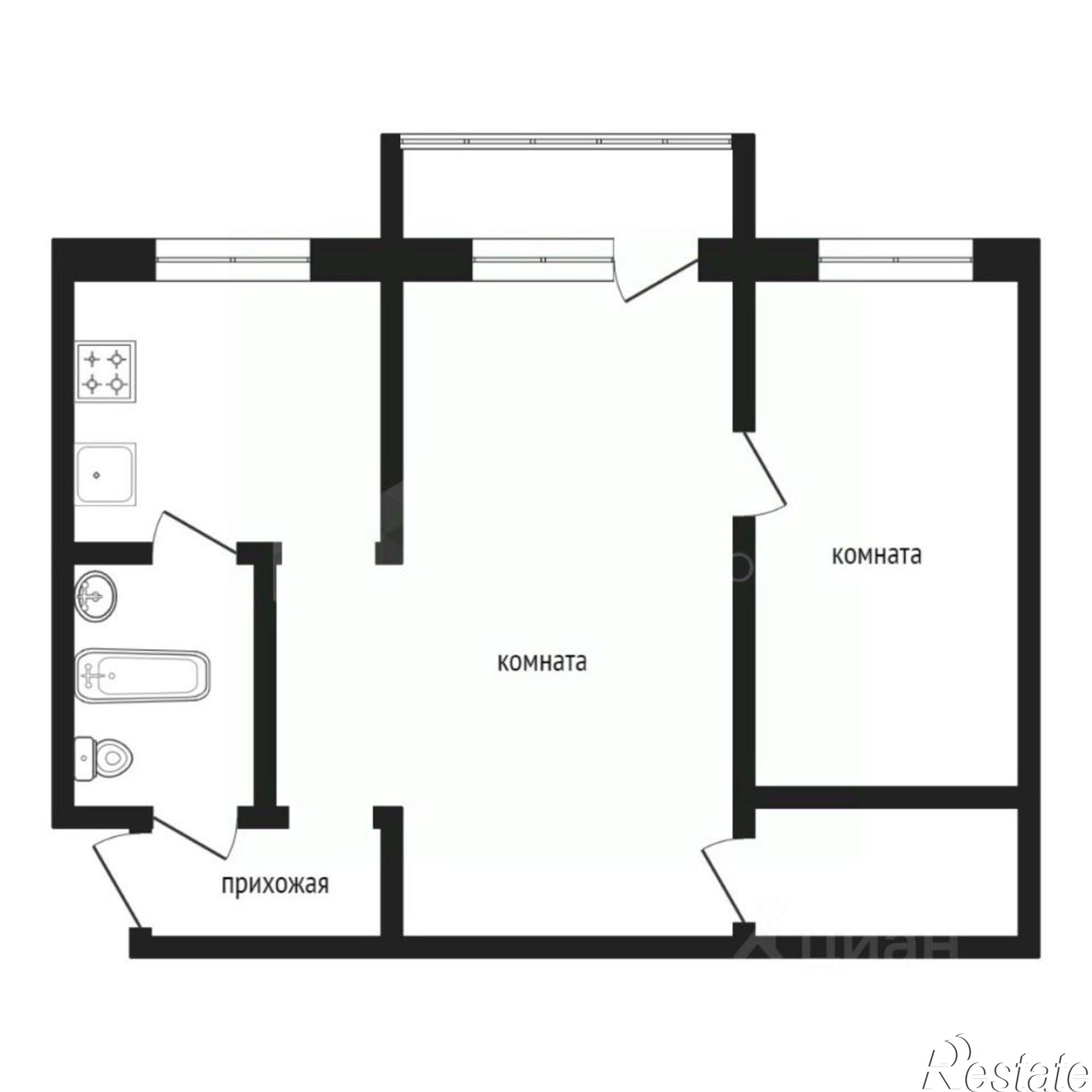 Купить квартиру за 5 000 000 рублей на улица Мельникайте, 64