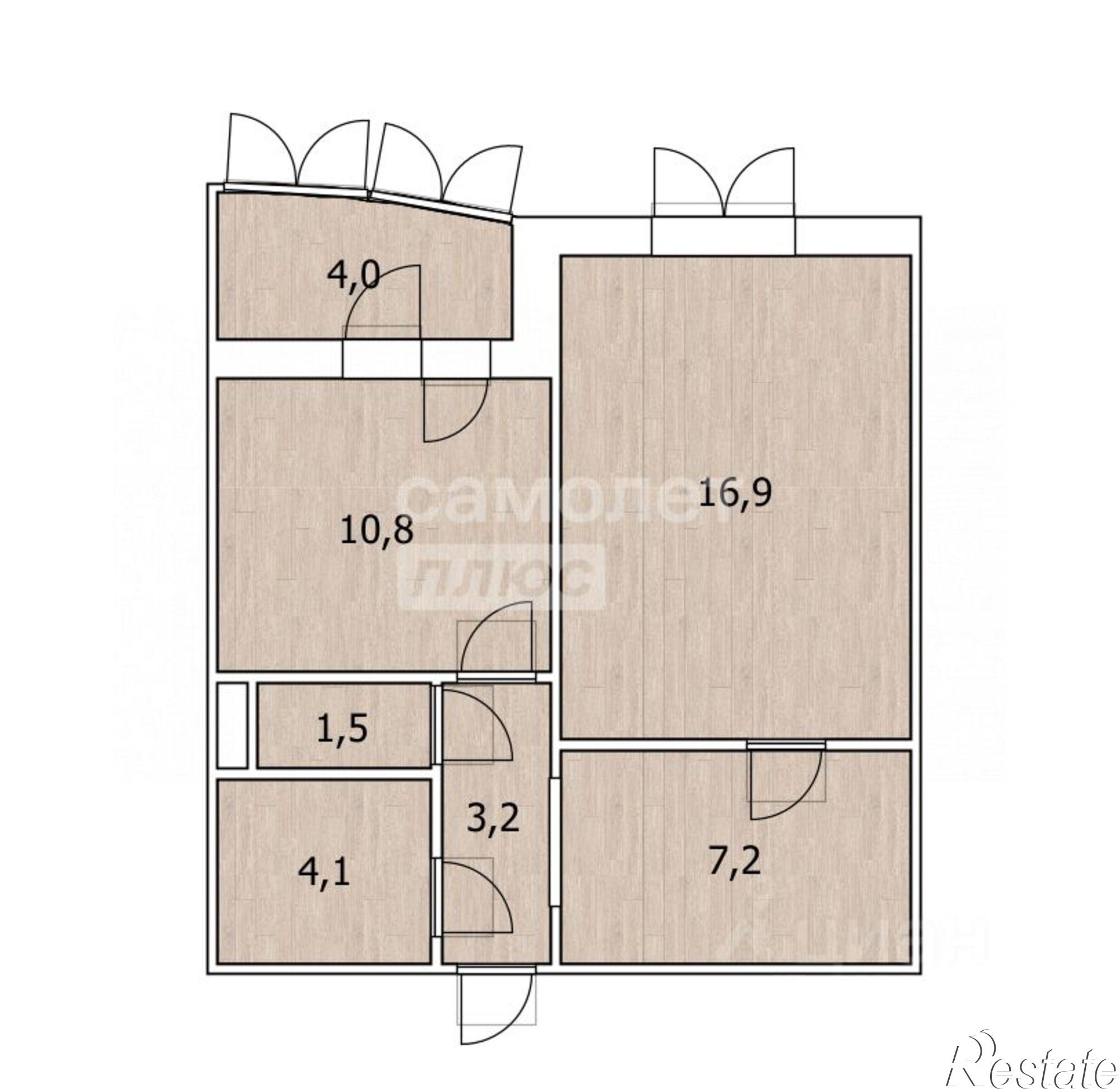 Купить квартиру за 4 600 000 рублей на Широтная улица, 185