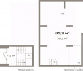 помещение 83 кв м Мысовская улица, 26 к1