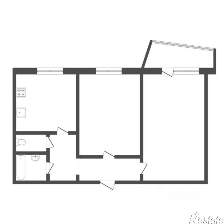2-комн квартира ул Широтная, 112,  д. 112