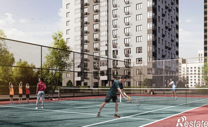 2-комн квартира в новом доме улица Республики, 204к17