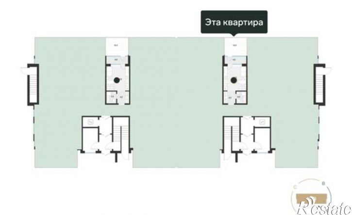 1-комн квартира улица Игоря Комиссарова, 8,  д. 8